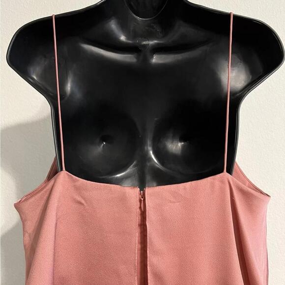 NWT $295 Shona Joy Luxe Cocktail Frill Dress - Rose Size 10 SJ3499 - Picture 8 of 9